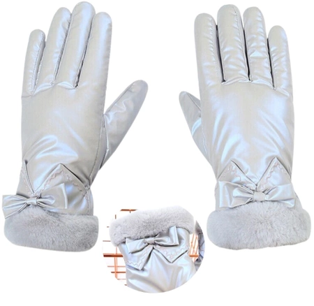 Mănuși de schi de iarnă pentru femei, impermeabile, tactile