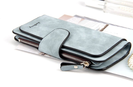 PORTOfel MARE DE PIELE DE DAMA, PRACTIC, CU FERMOAR