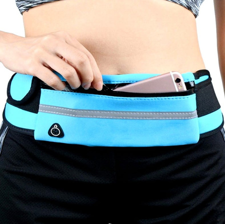 Geanta de talie cu centura, telefon, sticla de apa, geanta sport