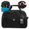 BAD&BAGS geanta de voiaj business pentru bagaj de mana avion neagra
