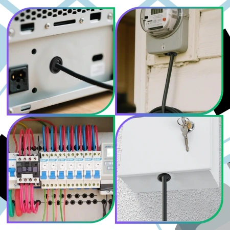 Dopuri de cauciuc, set de 200 de bucăți, dopuri pentru găuri tehnologice în caroserie