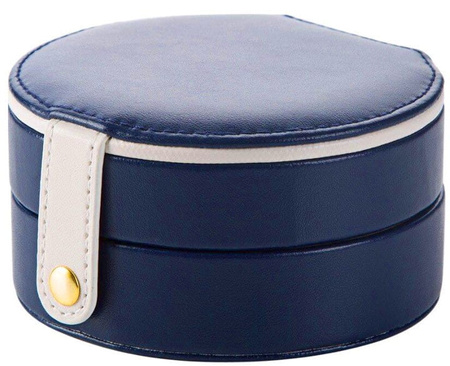 Cutie rotundă pentru sicriu, organizator de bijuterii