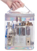 Organizator de pungi cosmetice din PVC, transparent, impermeabil