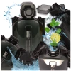 Sticla de 750 ml, sticla de apa sport TRESSARI pentru alergat, PC negru solid