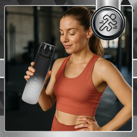 TRESSARI PC BPA Free running sticla 1000ml Sticla de apa
