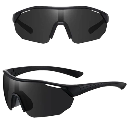Ochelari de soare sport pentru bărbați, ochelari de protecție mari polarizați
