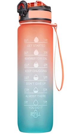 Sticlă 1l PC sport bea sticla de apă robust BPA GRATUIT