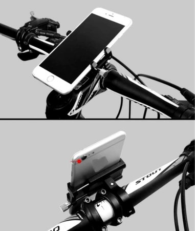 Suport puternic pentru bicicletă pentru telefon pe ghidonul bicicletei