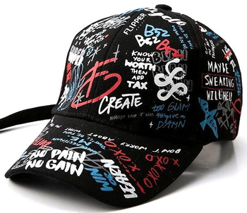 Şapcă de baseball unisex graffiti slang