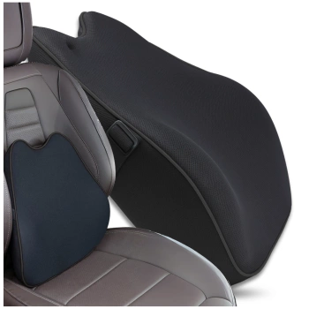 Perna lombară auto din spumă cu memorie ergonomică