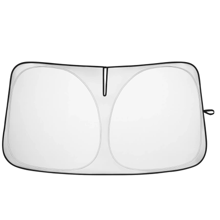 Parasolar pliabil pentru parbrizul frontal al mașinii.