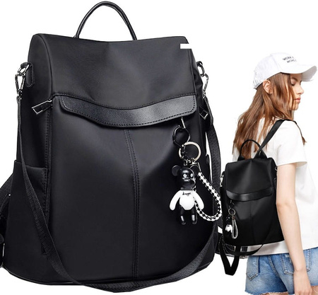 Rucsac urban dama, rucsac sport negru, incapator