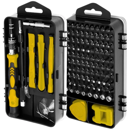 Șurubelnițe de precizie 115 în 1 set biți TORX ȘURUBELNIȚE scule pentru electronică