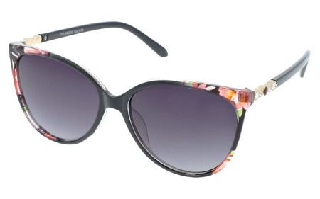 Ochelari de soare polarizați cu ochi de pisică pentru femei + husă