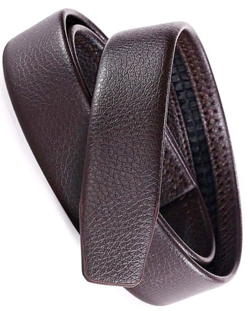 CUREA BĂRBAȚI din piele maro fără cataramă