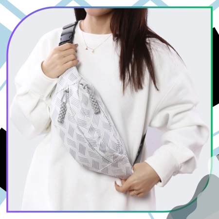 Borsetă sport, borsetă pentru femei, borsetă pentru bărbați, gri