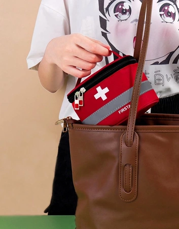 Trusa de prim ajutor, 3 buc, set medical, organizator medicamente de calatorie