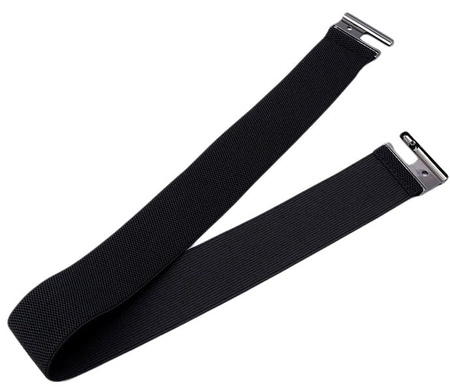 Curea elegantă pentru femei, centură neagră lată, elastică