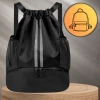 Rucsac negru sport pentru antrenament gimnastica