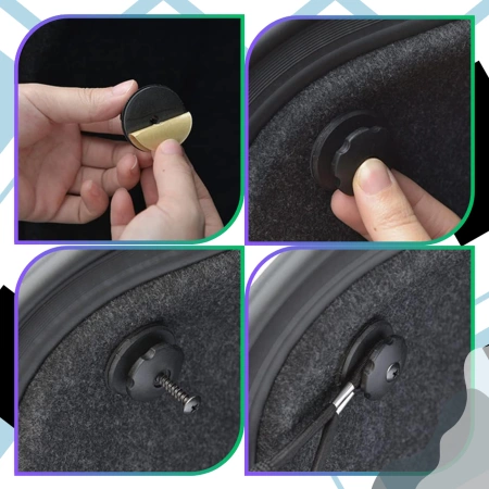 Plasa portbagaj auto 60x110cm elastic