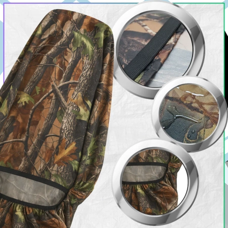 Huse universale pentru scaune auto din față, impermeabile, de camuflaj