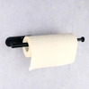 Suport telescopic autoadeziv negru