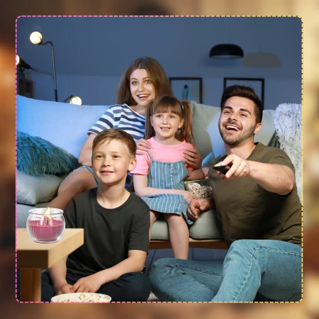 Set 6 lumanari parfumate lumanare biscuiti bujor cu fructe