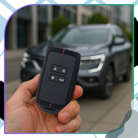 Husă din silicon pentru cheie Renault Dacia