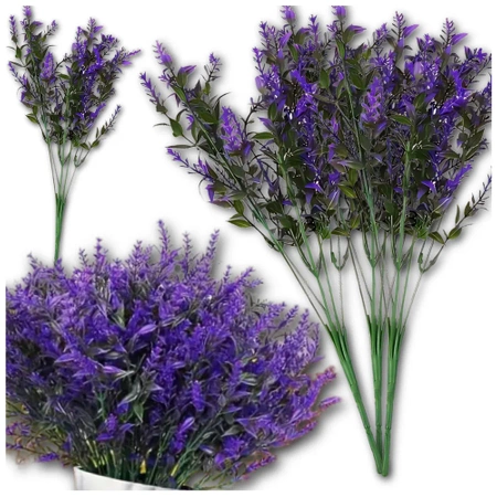 Flori artificiale violet 12buc lavandă buchet decorativ