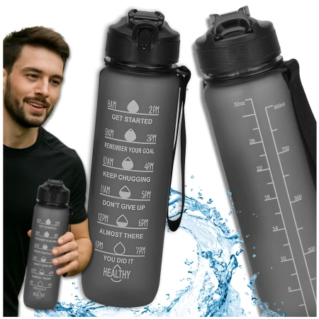 Sticla sport TRESSARI, rezistenta, fara BPA Tritan sticla de apa 1000ml