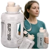 Sticla TRESSARI, sticla sport pentru sala, 1600ml BPA FREE, pentru apa TRITAN