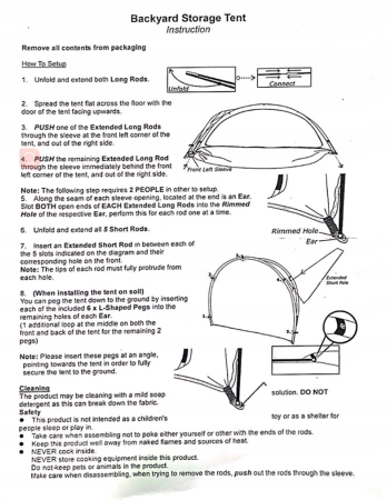 Cort mașină spate 2 persoane impermeabil 3x1,5x2,1m