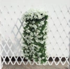Hanging alb artificiale iederă alpinism flori decorative 1pc pentru balcon