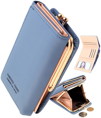 Portofel elegant din piele retro poseta medie