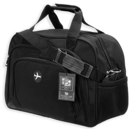 BAD&BAGS geanta business neagra bagaj de mana pentru calatoria cu avionul