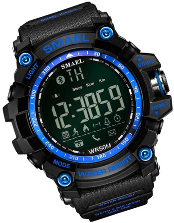 SMAEL BĂRBAȚI CEAS BLUETOOTH ANDROID IOS SPORT PEDOMETRU