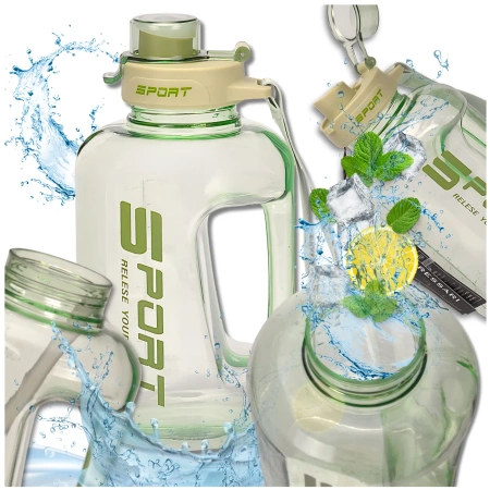 Sticla sport pentru alergat TRESSARI sticla 1700ml BPA FREE pentru apa PC