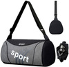 Geanta sport gri pentru antrenament