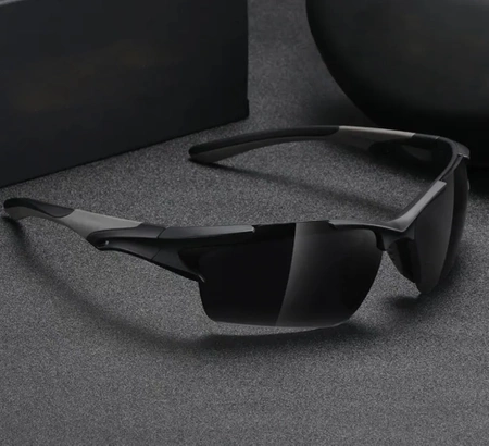 Ochelari de ciclism sport pentru femei și bărbați de culoare neagră