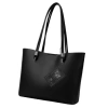 BAD&BAGS geanta shopper din piele de dama clasica neagra