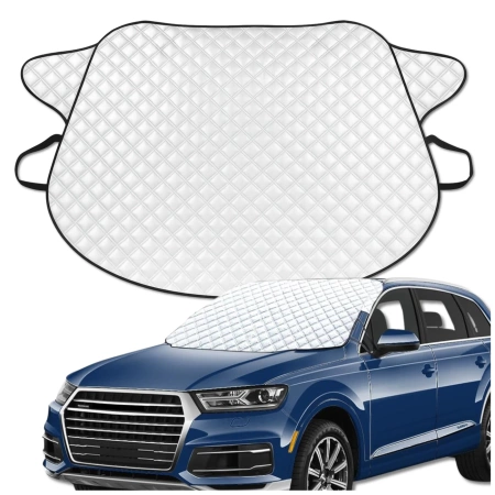 Husa anti inghet pentru parbrizul masinii, saltea solara