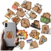 Autocolante capibara 70 buc desene animate colorate DIY pentru copii