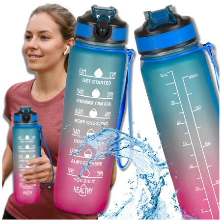 Sticla sport TRESSARI 1000ml Tritan sticla cu apa fara BPA