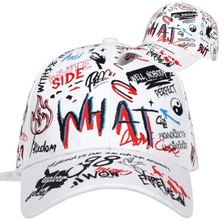 Şapcă de baseball graffiti slang femei bărbaţi