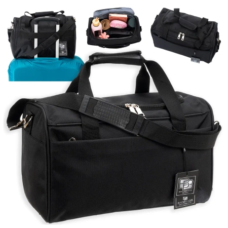 Geanta de voiaj business pentru bagaj de mana avion BAD&BAGS neagra