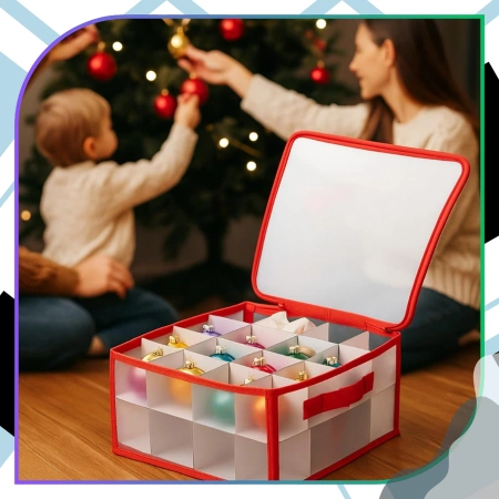 Recipient rezistent pentru depozitarea a 32 de globuri