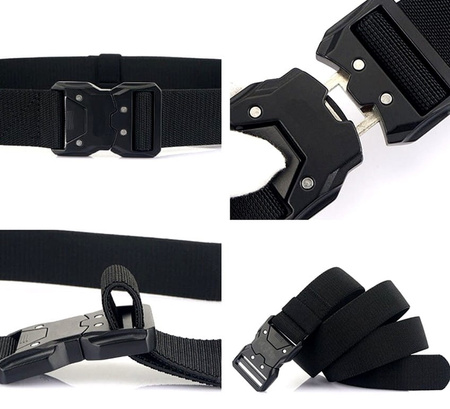 Centura militară tactică militară, centură punk cu bandă