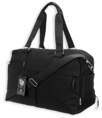 BAD&BAGS geanta business bagaj de mana pentru avionul negru de calatorie