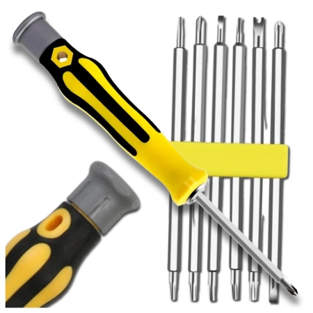 Set de șurubelnițe de precizie 12 în 1 pentru electronice, șurubelnițe, biți TORX