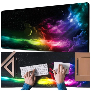 Covoraș mouse pentru birou 90x40 cm, covoraș de gaming, spațiu